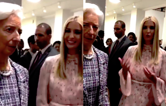 Imaginea articolului Ivanka Trump, ignorată de şefa FMI la summitul G20. Un moment jenant a stârnit un val de parodii pe reţelele de socializare | VIDEO