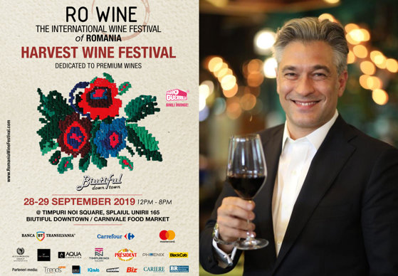 Imaginea articolului RO-Wine prezintă în avanpremieră vinurile anului 2020 la Harvest Wine Festival