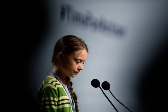 Imaginea articolului FOTO | Greta Thunberg a fost desemnată „Persoana Anului” 2019 de către revista Time